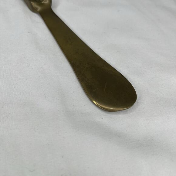 Bronze Shoe Horn Vintage 6 Inch, practical, accessory, elegance, functional - Picture 4 of 9